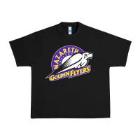 Black nazareth college golden Urban Heavy Tee - linhVisuals