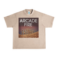 French Oak #arcade fire everything now tour 2022 Urban Heavy Tee - linhVisuals