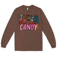 Chestnut Just A Little Arm Candy Long Sleeve Tee - SublimationCraftShop