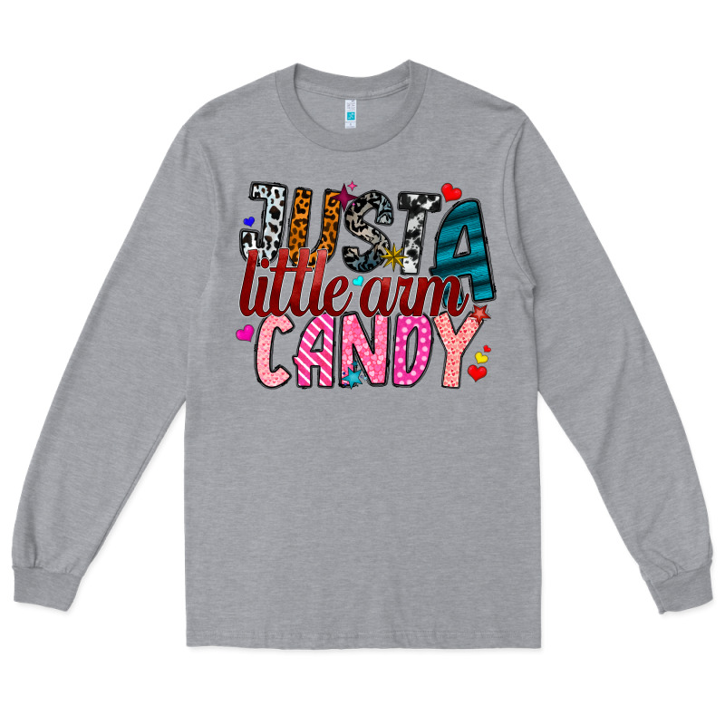 Just A Little Arm Candy Long Sleeve Tee by SublimationCraftShop | Teevron