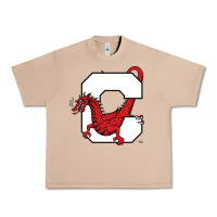 Burro suny cortland red dragons Urban Heavy Tee - linhVisuals