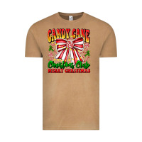 Candy Cane Christmas Club Vintage Tee | Teevron