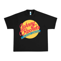 Black johnny rockets Urban Heavy Tee - linhVisuals