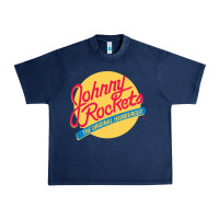 Navy johnny rockets Urban Heavy Tee - linhVisuals