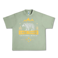 Oil Green womens lake tahoe national park california nevada vintage bear men v n Urban Heavy Tee - linhVisuals