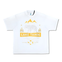 White womens lake tahoe national park california nevada vintage bear men v n Urban Heavy Tee - linhVisuals
