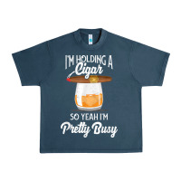Cigar Smoking Tshirt Smoking Whiskey Drinking Dad Tee Gift Urban Heavy Tee | Teevron