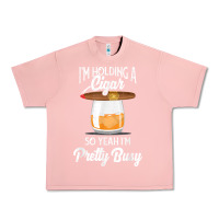 Salmon cigar smoking tshirt smoking whiskey drinking dad tee gift Urban Heavy Tee - linhVisuals