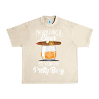 Sandshell cigar smoking tshirt smoking whiskey drinking dad tee gift Urban Heavy Tee - linhVisuals