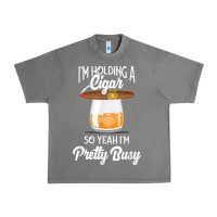 Tornado cigar smoking tshirt smoking whiskey drinking dad tee gift Urban Heavy Tee - linhVisuals