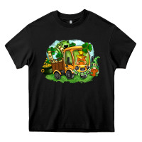 Black truck saint patrick's day Heavy Core Tee - FaDigitalArtStudio