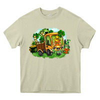 Mossy truck saint patrick's day Heavy Core Tee - FaDigitalArtStudio
