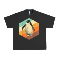 Pigment Black penguin retro vintage style penguin Urban Heavy Tee - linhVisuals