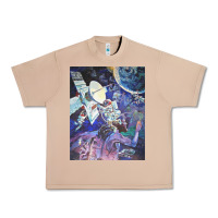Burro spaceship earth mural Urban Heavy Tee - linhVisuals