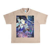 Spaceship Earth Mural Urban Heavy Tee | Teevron