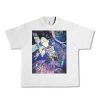 Lunar Rock spaceship earth mural Urban Heavy Tee - linhVisuals