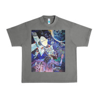 Tornado spaceship earth mural Urban Heavy Tee - linhVisuals