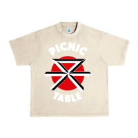 Sandshell picnic table parody Urban Heavy Tee - linhVisuals