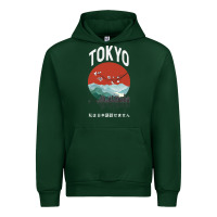 Forest Green Tokyo Urban Hoodie - Bettercallsaul