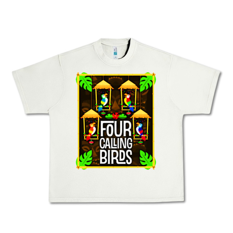 Four Calling Birds Urban Heavy Tee by linhVisuals | Teevron
