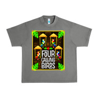 Tornado four calling birds Urban Heavy Tee - linhVisuals