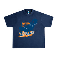 Navy cal state fullerton titans Urban Heavy Tee - linhVisuals