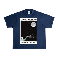 Navy lord huron the night we met Urban Heavy Tee - linhVisuals