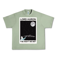 Oil Green lord huron the night we met Urban Heavy Tee - linhVisuals