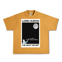 Peanut Butter lord huron the night we met Urban Heavy Tee - linhVisuals