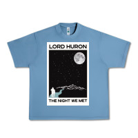 Pebble Blue lord huron the night we met Urban Heavy Tee - linhVisuals