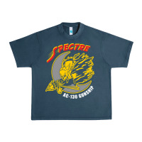 Midnight Navy AC 130 Gunship New Spectre Urban Heavy Tee - linhVisuals