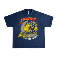 Navy AC 130 Gunship New Spectre Urban Heavy Tee - linhVisuals