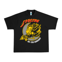 Black AC 130 Gunship New Spectre Urban Heavy Tee - linhVisuals