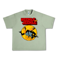 Oil Green heckle and jeckle Urban Heavy Tee - linhVisuals