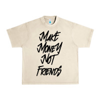 Sandshell make money not friends Urban Heavy Tee - linhVisuals