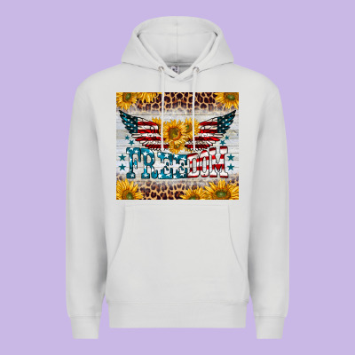 Freedom 4th Of July Premium Hoodie Designed By Barkaloodesign