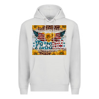 Dove Grey freedom 4th of july Premium Hoodie - BarkalooDesign