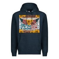 Navy freedom 4th of july Premium Hoodie - BarkalooDesign