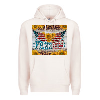 Pale Pink freedom 4th of july Premium Hoodie - BarkalooDesign