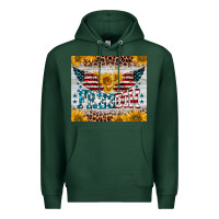 Sports Green freedom 4th of july Premium Hoodie - BarkalooDesign