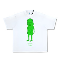 White picolas cage Urban Heavy Tee - linhVisuals
