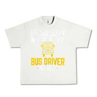 Pistachio don't make me use bus driver voice school bus driver t shirt Urban Heavy Tee - linhVisuals