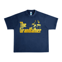 Navy the grandfather essential Urban Heavy Tee - linhVisuals