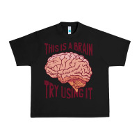 Black Brain Urban Heavy Tee - linhVisuals