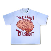 Grape Ice Brain Urban Heavy Tee - linhVisuals