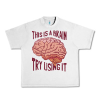 Lunar Rock Brain Urban Heavy Tee - linhVisuals