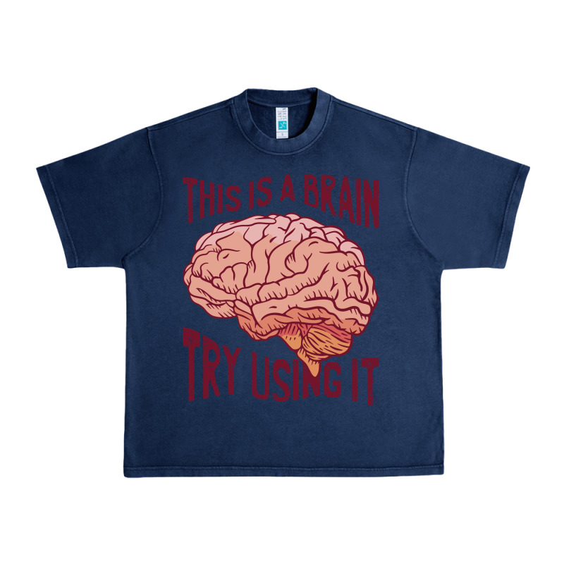 Brain Urban Heavy Tee by linhVisuals | Teevron