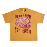 Peanut Butter Brain Urban Heavy Tee - linhVisuals