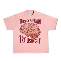 Salmon Brain Urban Heavy Tee - linhVisuals