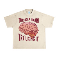 Sandshell Brain Urban Heavy Tee - linhVisuals